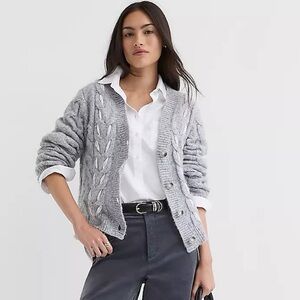 Brand New Sold Out Lace Cable V-Neck Cardigan Size Small